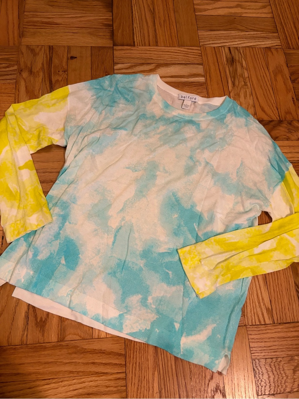 Belford Tie Dye Long Sleeve Sweater